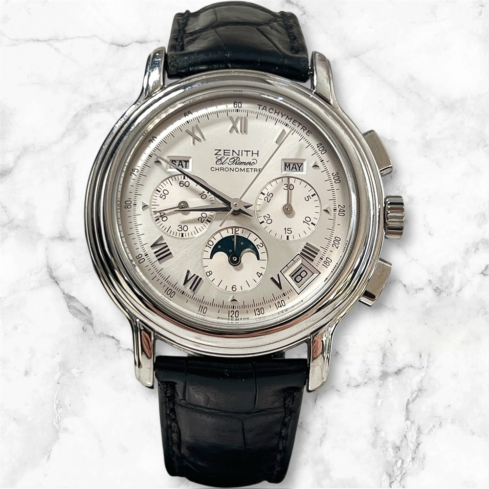 Box & Papers Zenith Chronomaster El Primero Moonphase